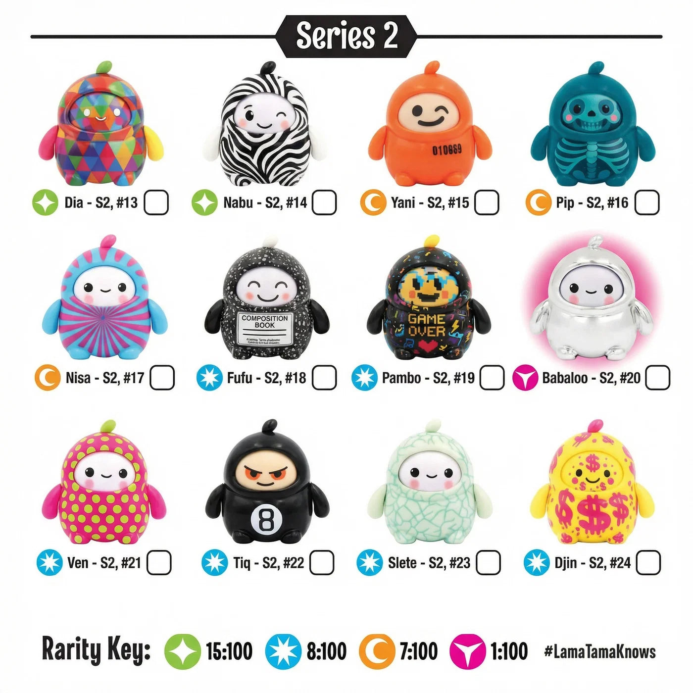 LamaTama S2 - (1 Mystery Box Selected at Random) 042409889497