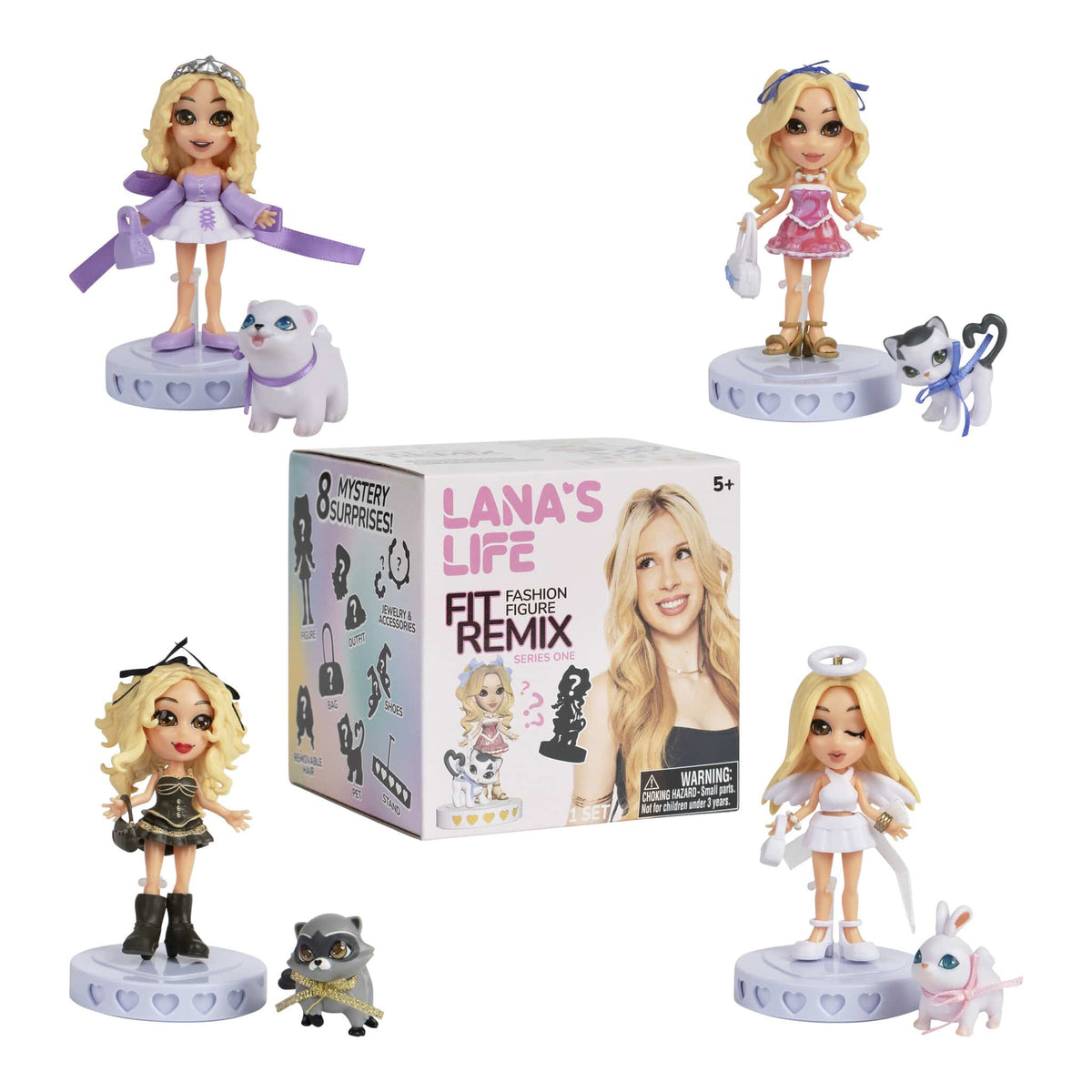 Lana's Life Styleverse Mini Fashion Figure with 8 Mystery Accessories