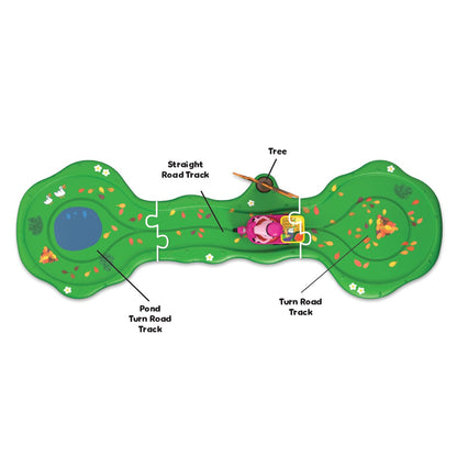 Peppa Pig Whizz Around Pedal Along Peppa Set 5029736085346