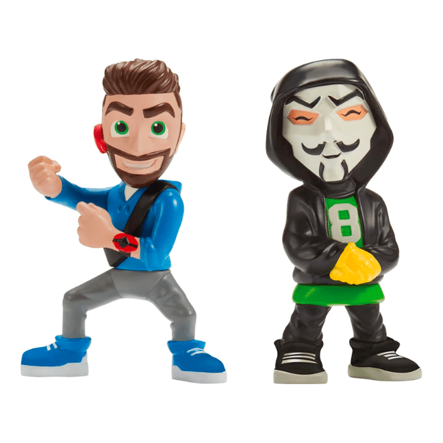 Spy Ninjas 2-Figure Pack: Daniel Gizmo & PZ Squire 043377411345