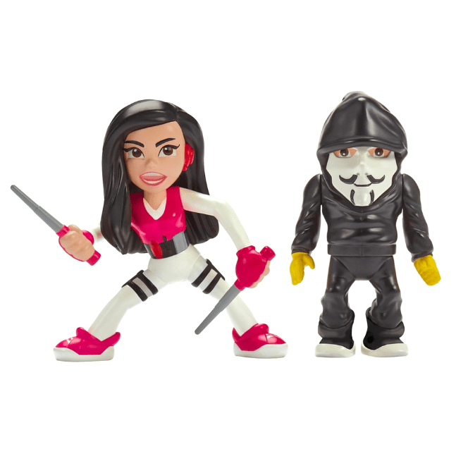 Spy Ninjas 2-Figure Pack: VY Qwaint & PZ Funf 043377411338