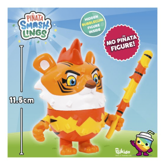 Pinata Smashlings: Articulated Figs Mo Tiger 7290117587232