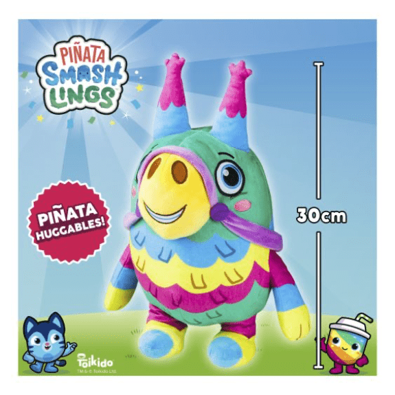 Pinata Smashlings: Huggable Dazzle Donkey Plush 7290117585108