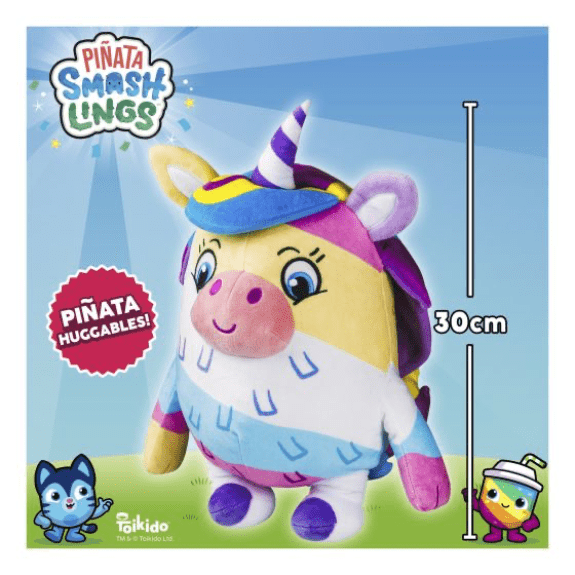 Pinata Smashlings: Huggable Luna Unicorn Plush 7290117587072
