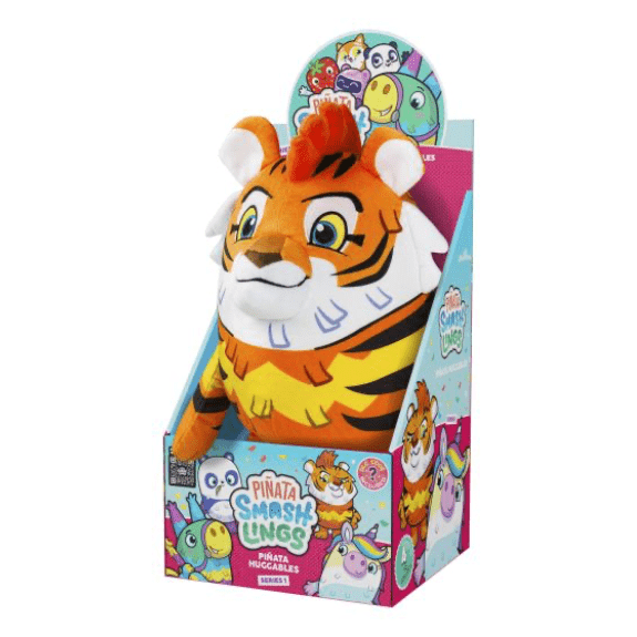 Pinata Smashlings: Huggable Mo Tiger Plush 7290117587089