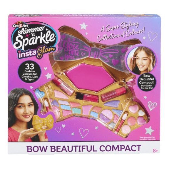 Shimmer 'n Sparkle: Instaglam Bow Beautiful Compact 5029736076726