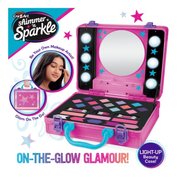 Shimmer 'n Sparkle: Light-Up Beauty Case 884920173620