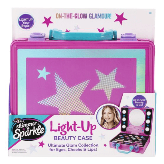 Shimmer 'n Sparkle: Light-Up Beauty Case 884920173620