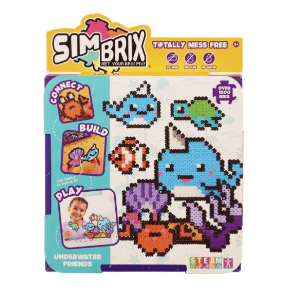 Sim Brix: Underwater Friends 1500 Brix 5029736079956