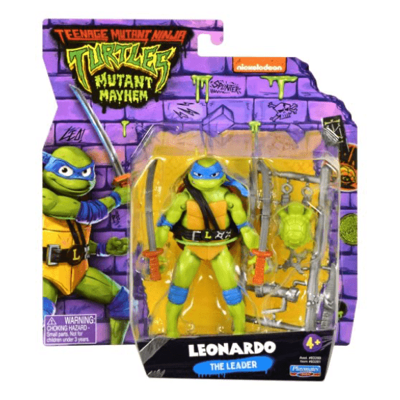 Teenage Mutant Ninja Turtles: Movie Leonardo Figure 043377832812