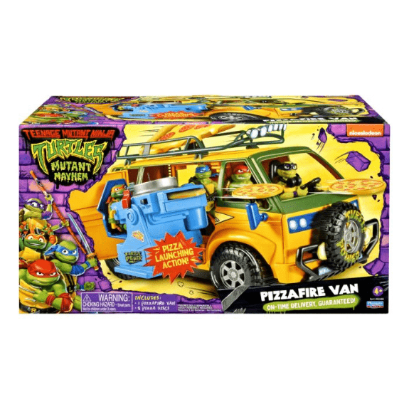 Teenage Mutant Ninja Turtles: Movie Pizzafire Van 043377834687