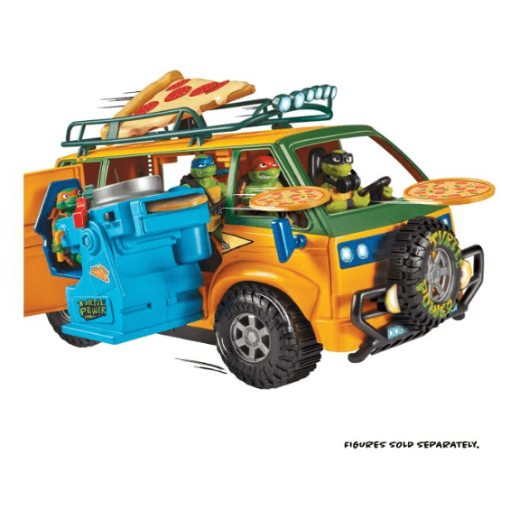 Teenage Mutant Ninja Turtles: Movie Pizzafire Van 043377834687