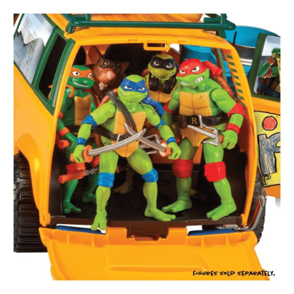 Teenage Mutant Ninja Turtles: Movie Pizzafire Van 043377834687