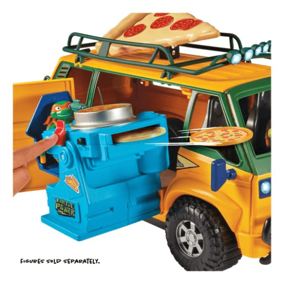 Teenage Mutant Ninja Turtles: Movie Pizzafire Van 043377834687