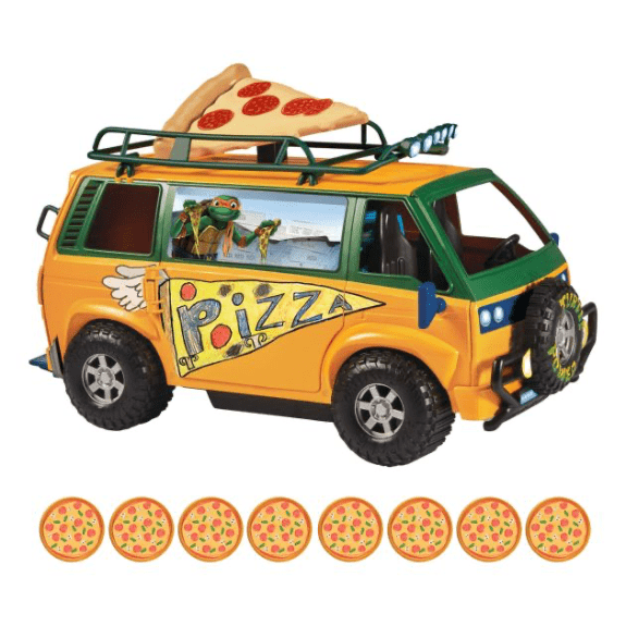 Teenage Mutant Ninja Turtles: Movie Pizzafire Van 043377834687