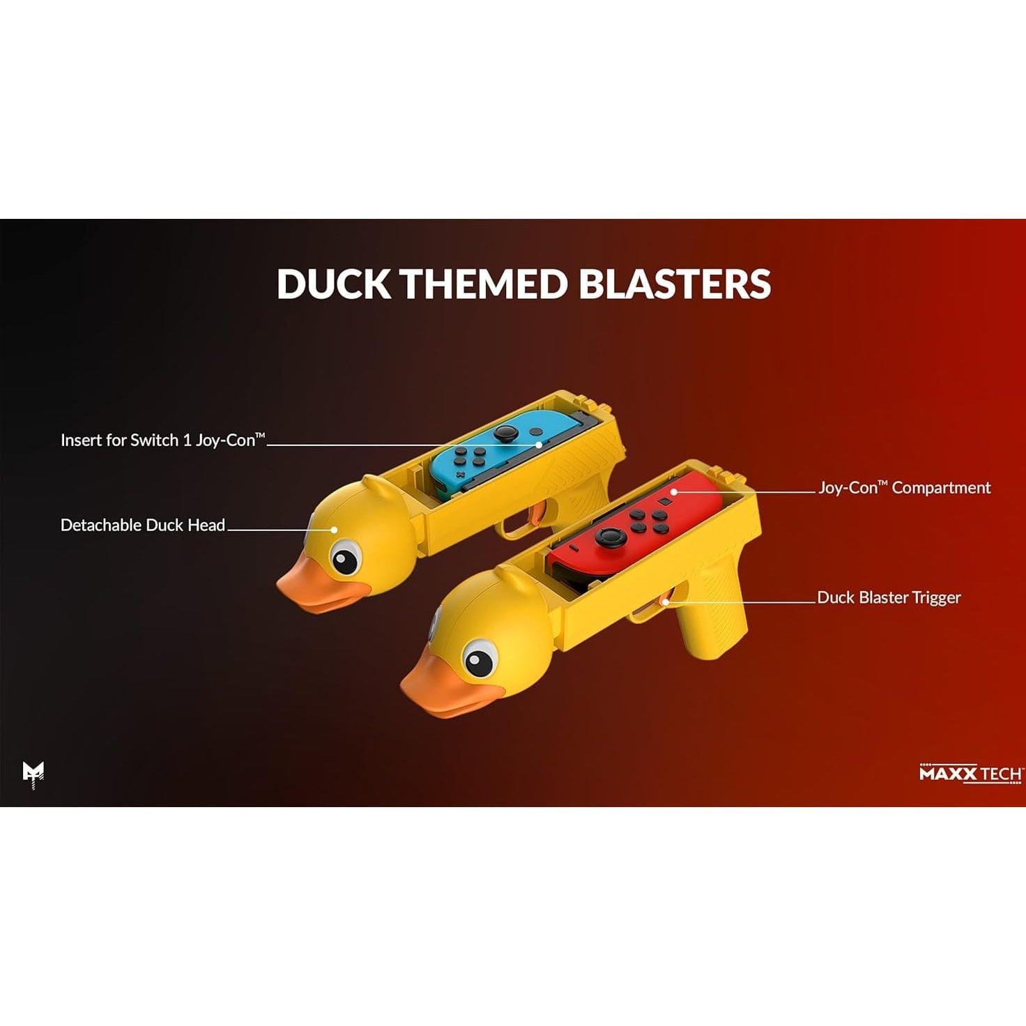 Maxx Tech Duck, Quack, Shoot! Kit for Switch 2&1 (Code in Box) 5055957706203