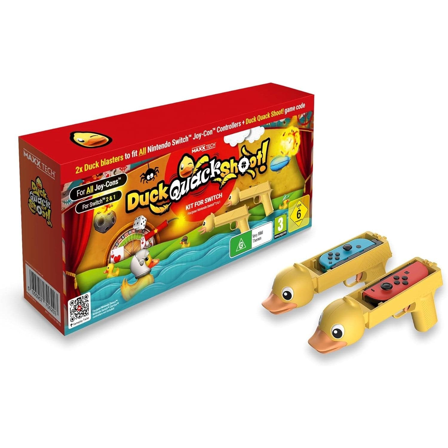 Maxx Tech Duck, Quack, Shoot! Kit for Switch 2&1 (Code in Box) 5055957706203