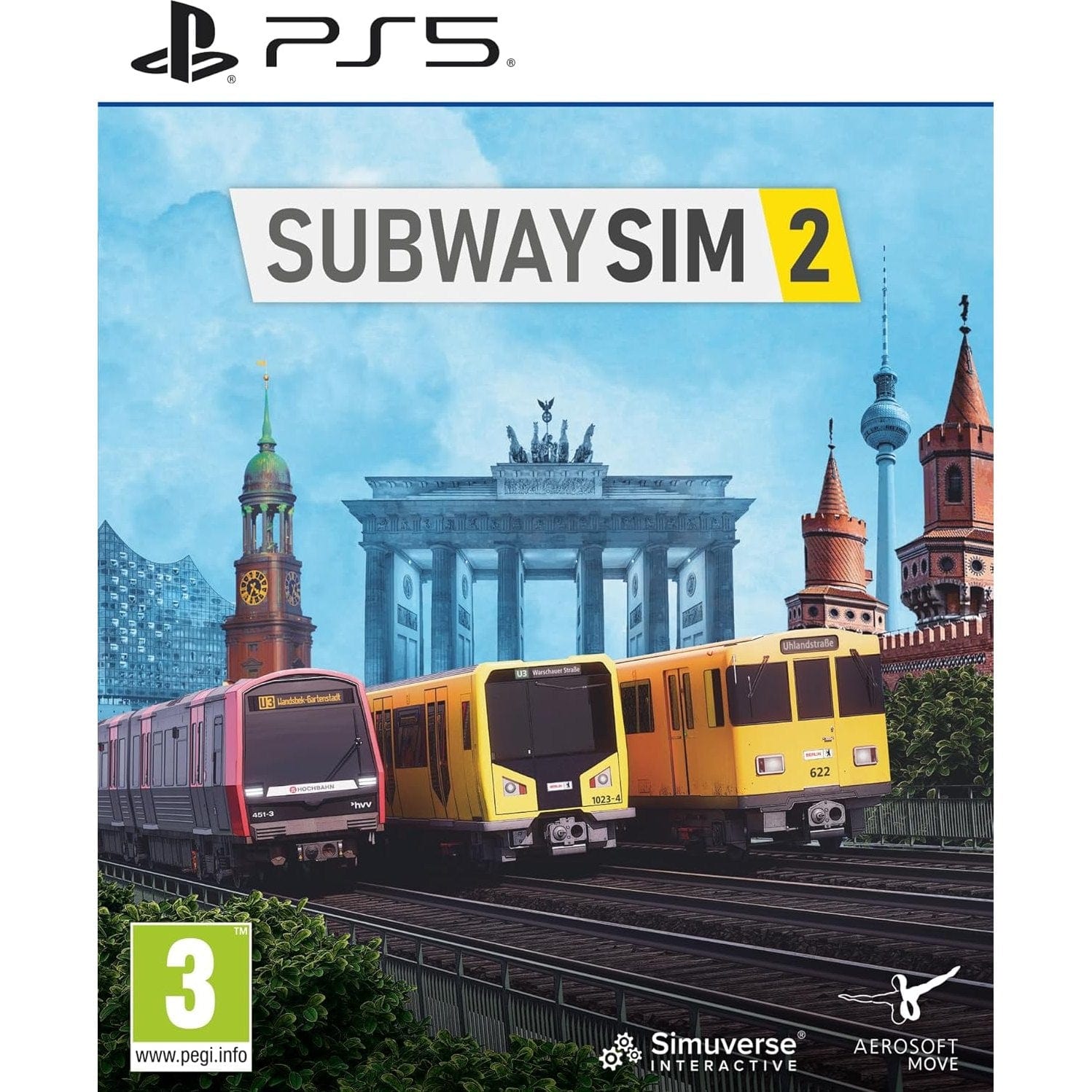 Subway Simulator 2: Hamburg & Berlin - Playstation 5 4015918165204
