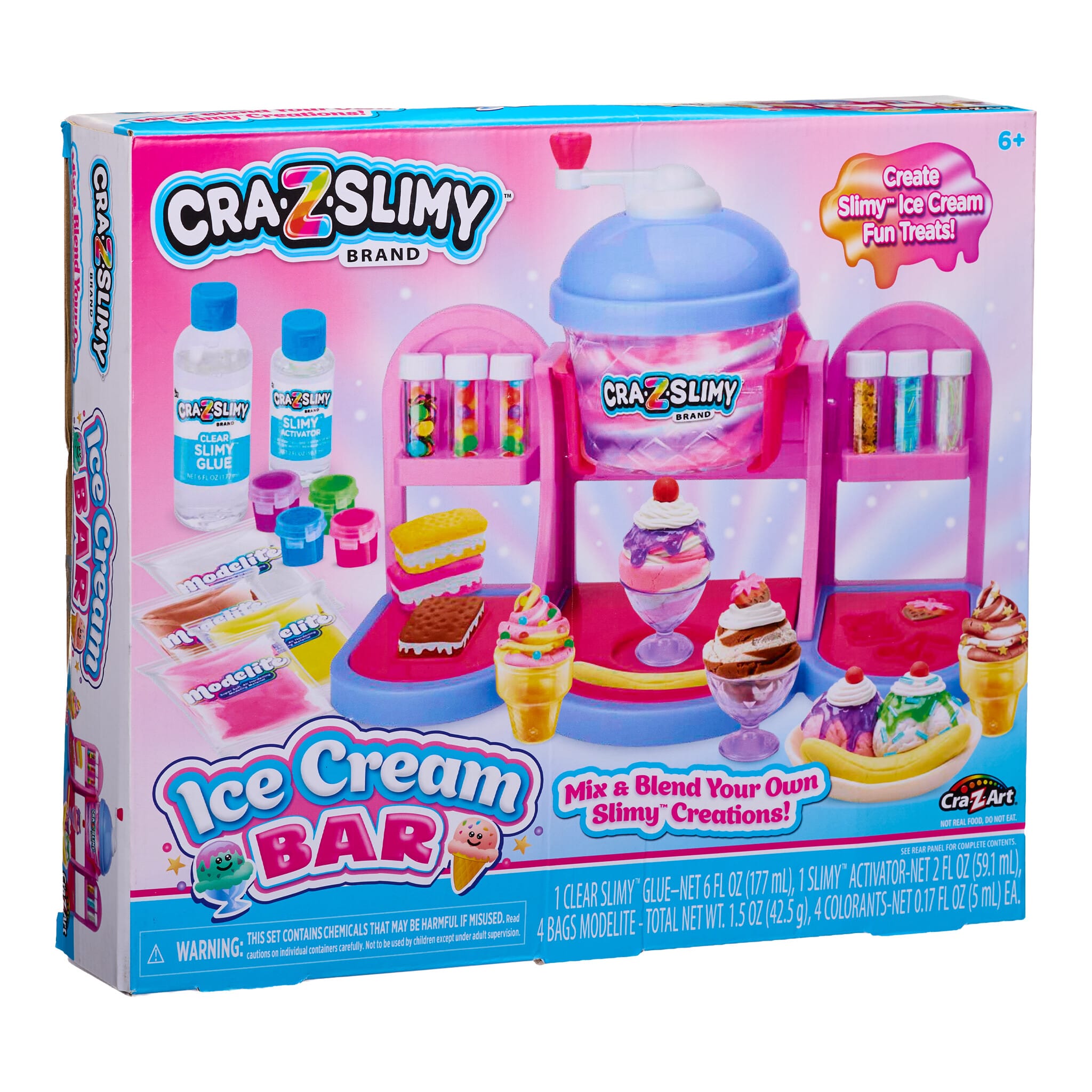 Cra-Z-Slimy Ice Cream Bar Slime Making Kit