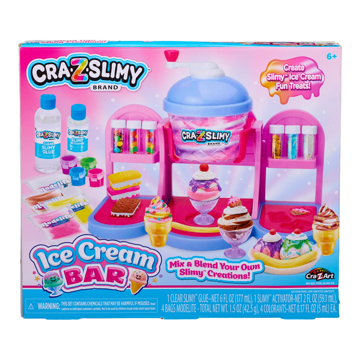 Cra-Z-Slimy Ice Cream Bar Slime Making Kit
