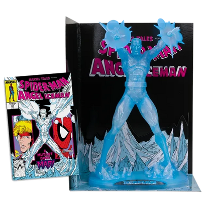 McFarlane Toys Marvel Tales #229 Iceman 1:6 Scale Red Platinum Edition Figurine