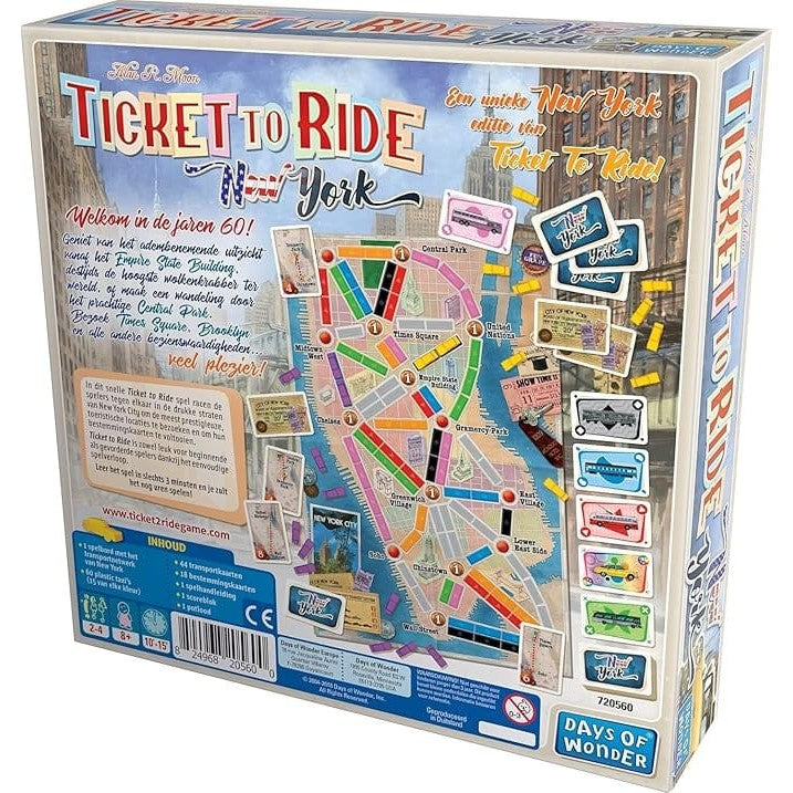 Ticket To Ride: New York 824968202609