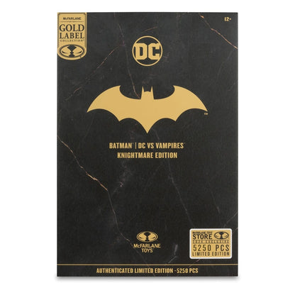 McFarlane Toys DC Multiverse Batman DC vs Vampires Knightmare Edition Gold Label 18cm Action Figure