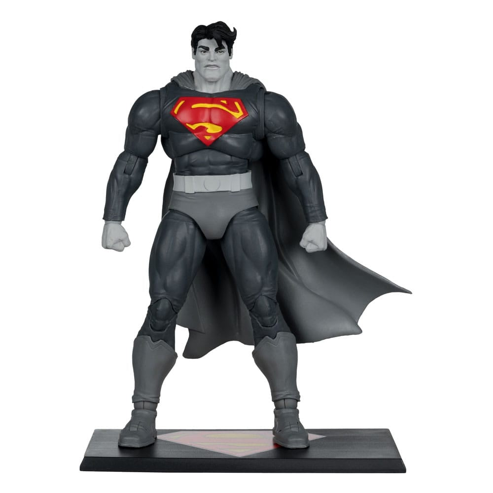 McFarlane Toys DC Multiverse Superman The Dark Knight Returns Black & White Accent Edition Gold Label 7-Inch Action Figure