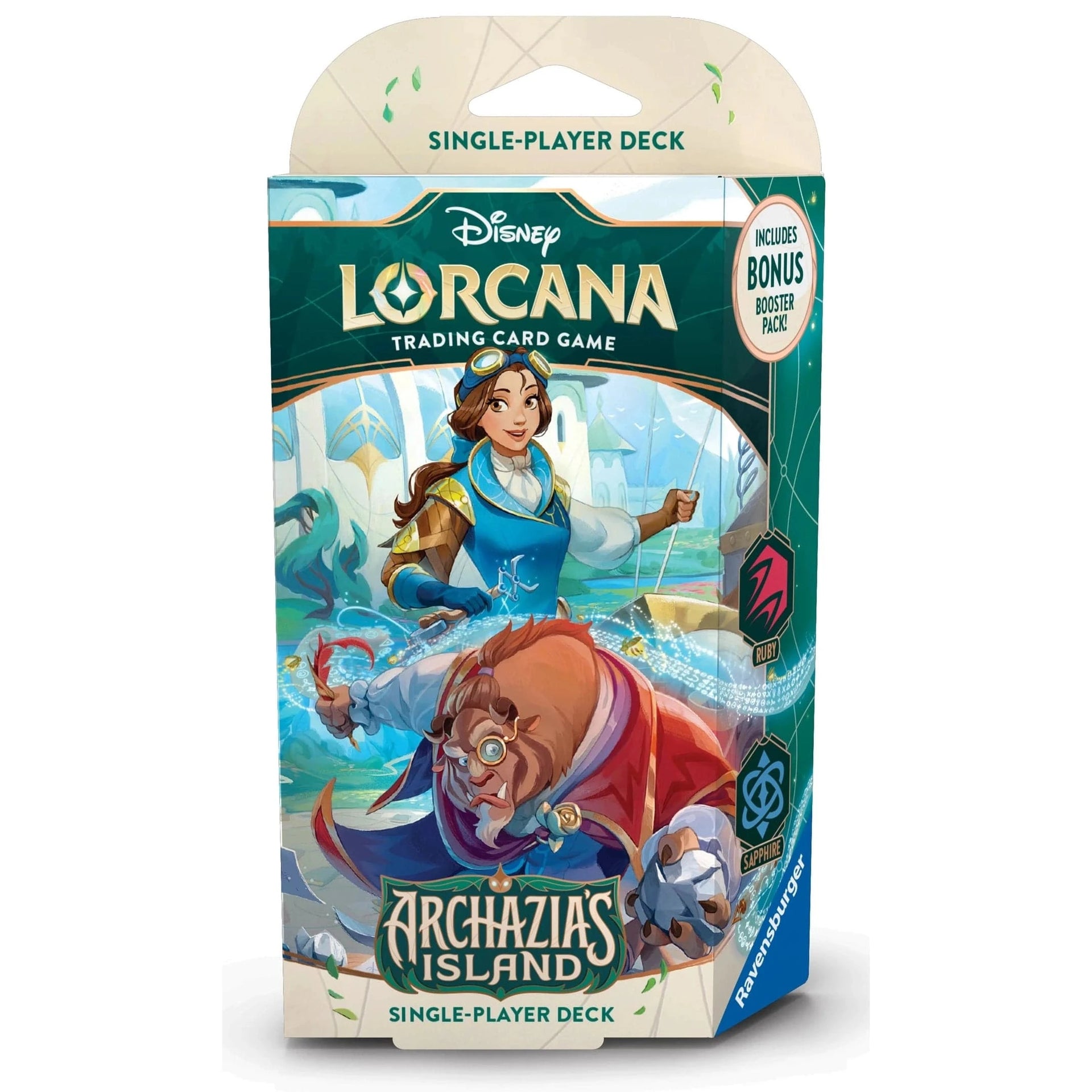 Disney Lorcana TCG: Azurite Sea Starter Deck | Lennie's Toys