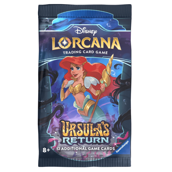 Disney Lorcana TCG: Ursula's Return Booster Pack (1 pack selected at Random)