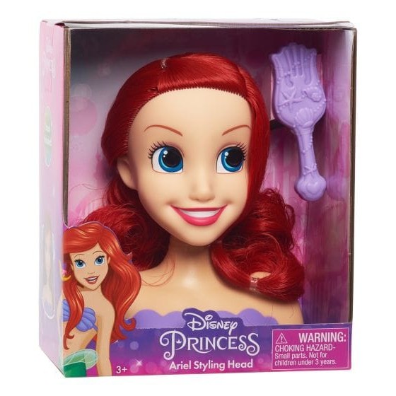 Disney Princess Small Styling Head Ariel 886144870460