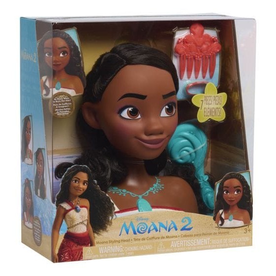 Disney Princess Small Styling Head Moana 886144870484