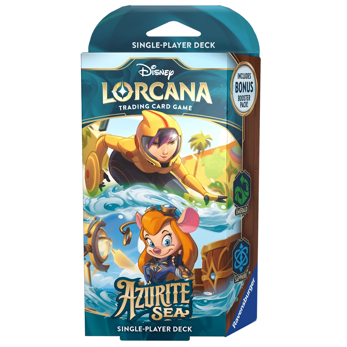 Disney Lorcana TCG: Azurite Sea Starter Deck 44050368984180