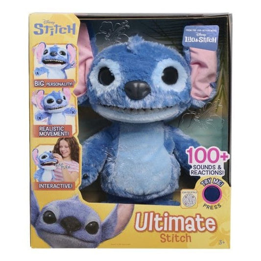 Ultimate Stitch Live Action Figure Plush 886144122842