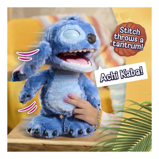 Ultimate Stitch Live Action Figure Plush 886144122842