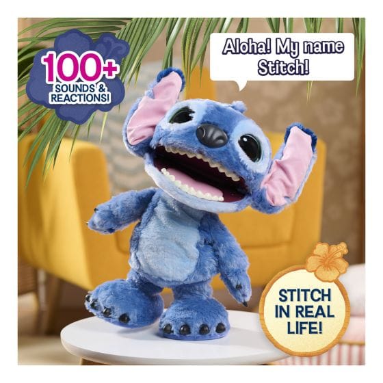 Ultimate Stitch Live Action Figure Plush 886144122842