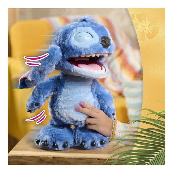 Ultimate Stitch Live Action Figure Plush 886144122842