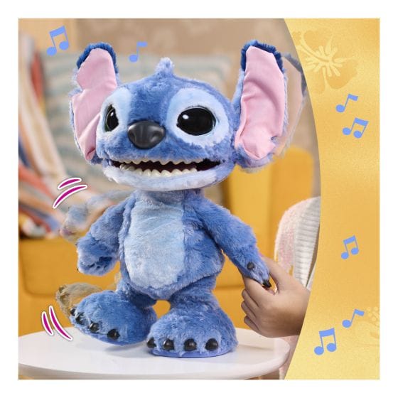 Ultimate Stitch Live Action Figure Plush 886144122842