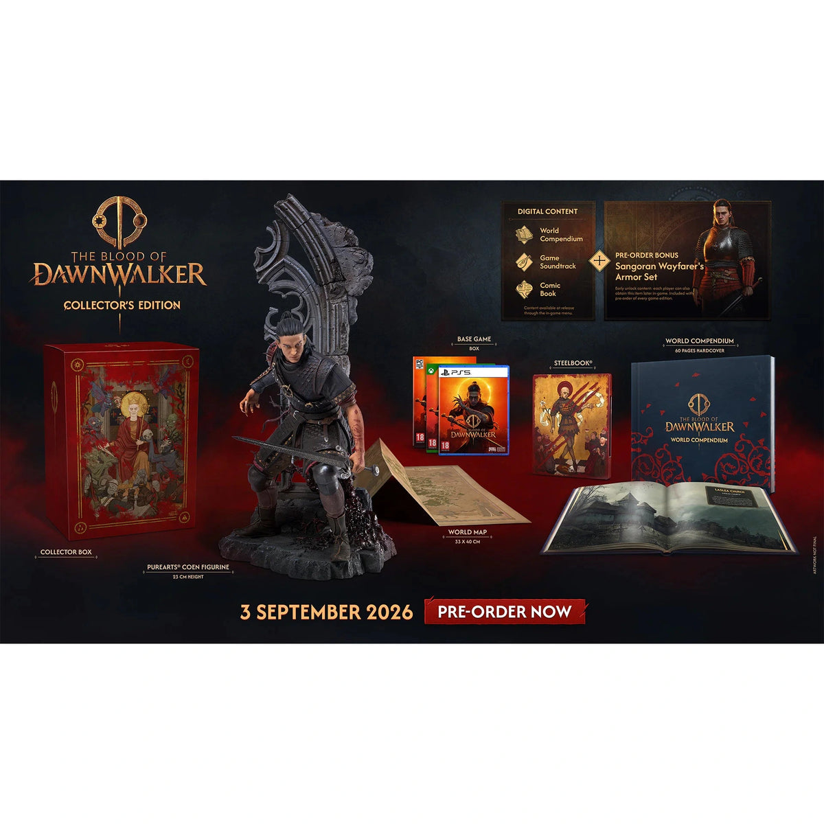 The Blood of Dawnwalker Collector's Edition PS5 (Disc)