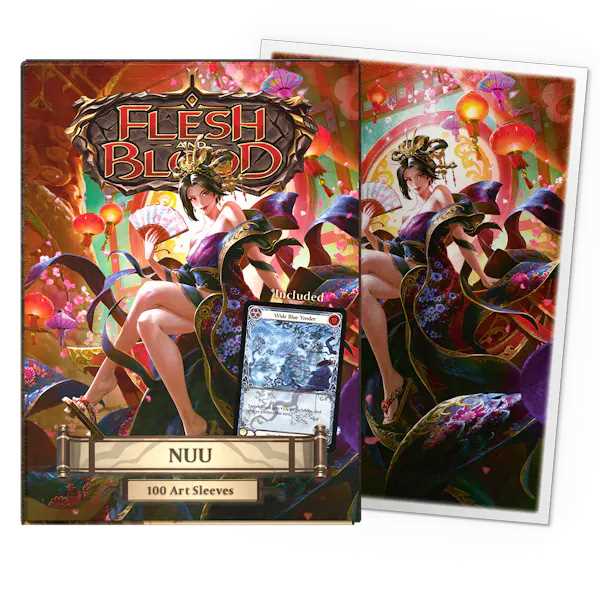 Dragon Shield Matte Art Standard Sleeves: Flesh and Blood - Nuu (100 ct.) 5706569161064