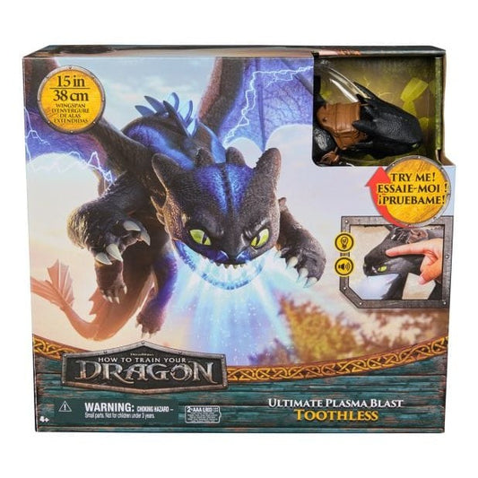 How to Train Your Dragon - Plasma Blast Nightfury Action Figure 681147058835