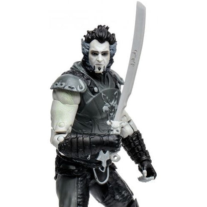 McFarlane Toys DC Multiverse Batman: Arkham City Ra's al Ghul Gold Label Black & White Action Figure