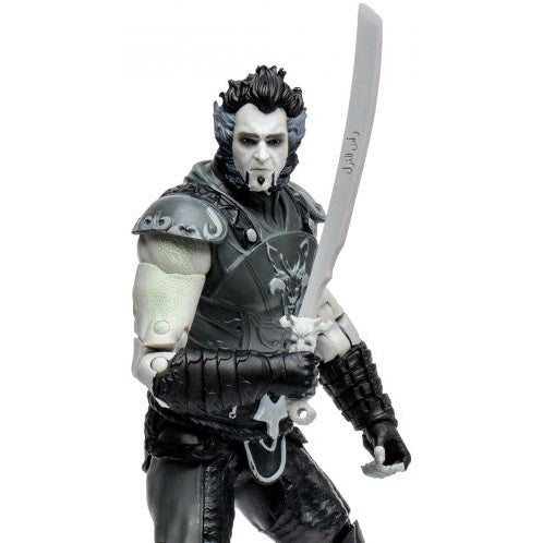 McFarlane Toys DC Multiverse Batman: Arkham City Ra's al Ghul Gold Label Black & White Action Figure