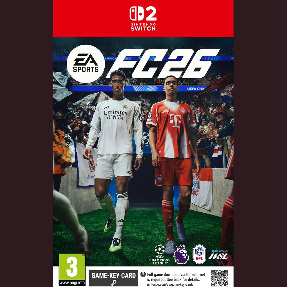 EA Sports FC™ 26 - Nintendo Switch 2 Game Cartridge (Pre-order Release Date 26th September) 5030943125428