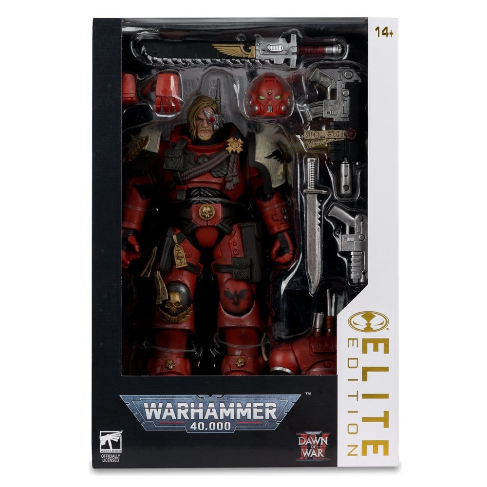 McFarlane Toys Warhammer 40,000: Dawn of War IV Captain Cyrus Elite Edition #7 Action Figure