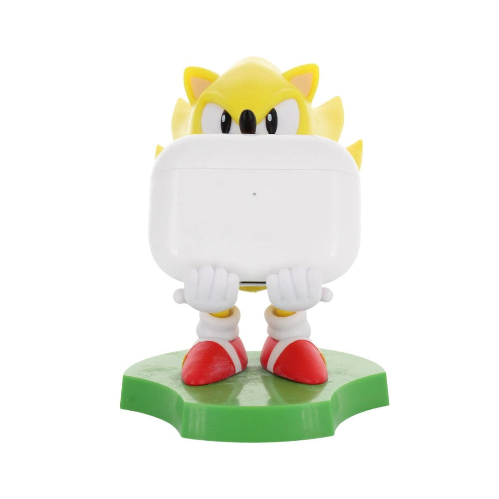 Cable Guys Mini Sonic the Hedgehog Super Sonic Phone Stand
