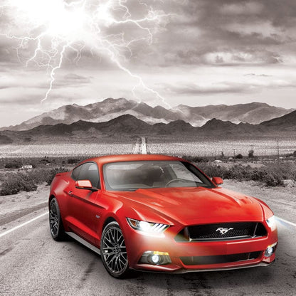 Eurographics 2015 Ford Mustang GT (Fifty Years Of Power) 1000 Piece Smart Cut Jigsaw Puzzle 628136607025
