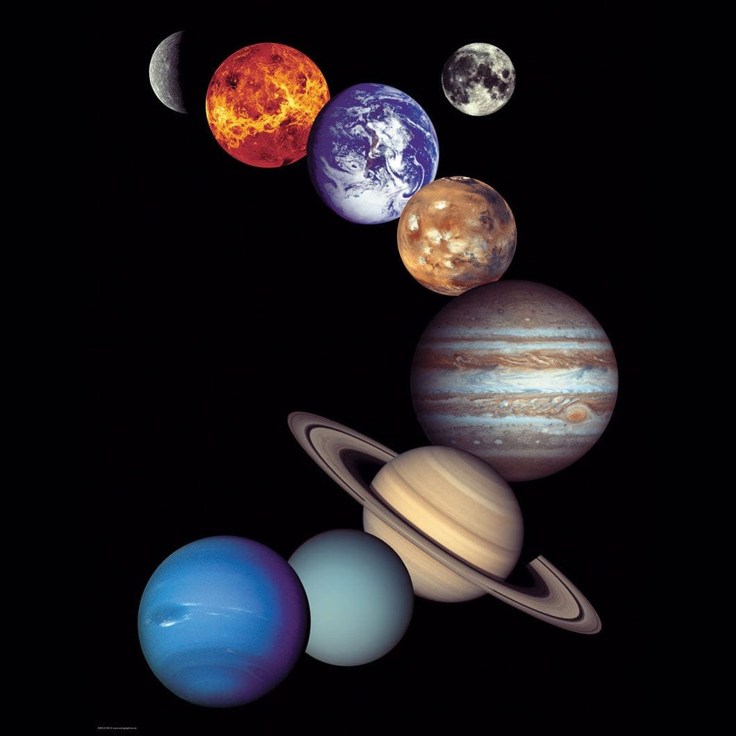Eurographics NASA The Solar System 1000 Piece Smart Cut Jigsaw Puzzle 628136601009