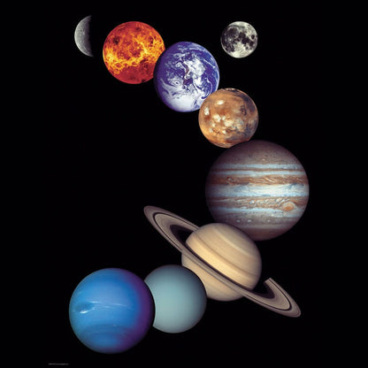 Eurographics NASA The Solar System 1000 Piece Smart Cut Jigsaw Puzzle 628136601009