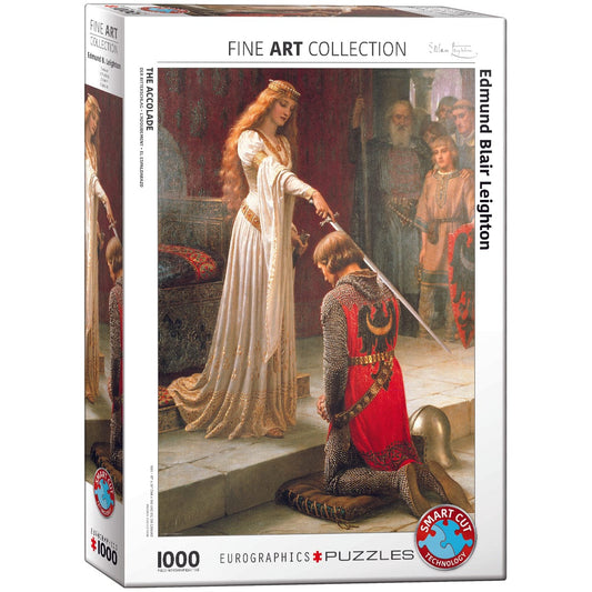 Eurographics - The Accolade by Edmund Blair Leighton 1000 Piece Smart Cut Jigsaw Puzzle 628136600385